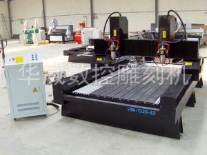 濮阳台前县双头立体多功能石材雕刻机HW-1325-2Z